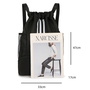 Balo Dây Rút Thể Thao Chống Nước - Ngăn Giày, Bóng Rổ, Bóng Đá, Gym, Cầu Lông, Giá 119k 7