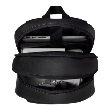 Balo DG DOUBLE LEATHER Basic Da Simili Cao Cấp, Chống Nước, Đen Thời Trang, Giá 250.000