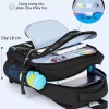 Balo đi học bé trai lớp 1-9 gọn nhẹ, dải phản quang an toàn BLT11 NinoKids 6