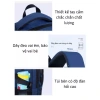Balo đi học bé trai lớp 1-9 gọn nhẹ, dải phản quang an toàn BLT11 NinoKids 8