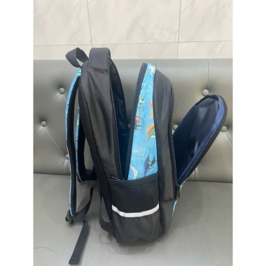 Balo Đi Học Bé Trai Tiểu Học Họa Tiết Khủng Long Siêu Nhẹ 39x29x16cm Giá Ưu Đãi 189k
