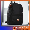 Balo Đi Học Đựng Laptop Nam Nữ Vải Đen Thể Thao Công Sở Nhiều Ngăn Chống Nước