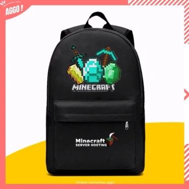 Balo đi học Minecraft mẫu mới cực đẹp, giảm giá 20% chỉ 140.800đ