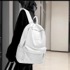 Balo đi học ulzzang nam nữ da PU trơn chống nước vừa laptop 15.6 inch BL23 6