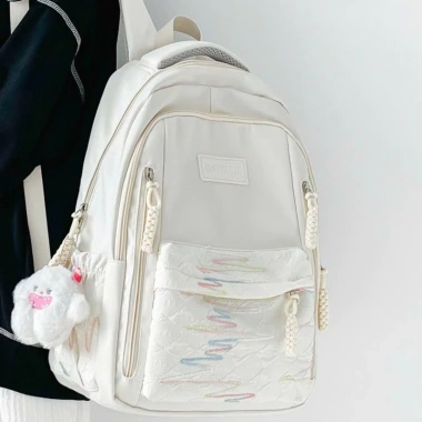 Balo đi học Unisex LUCI 2.025 chống nước, nhiều ngăn, đựng laptop 15,6 inch - Giá 235.000
