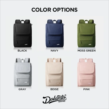 Balo DOLANTO BRAND Daily Backpack 15.6inch Chống Nước Polyester Đa Ngăn Nam Nữ Giá 480.000đ
