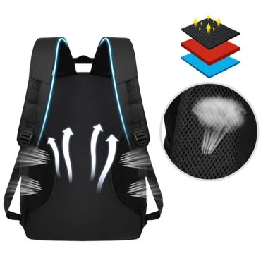 Balo du lịch 35L ba ngăn vải dù thoáng khí, chống nước - BALO-502 nam chỉ 219.000đ