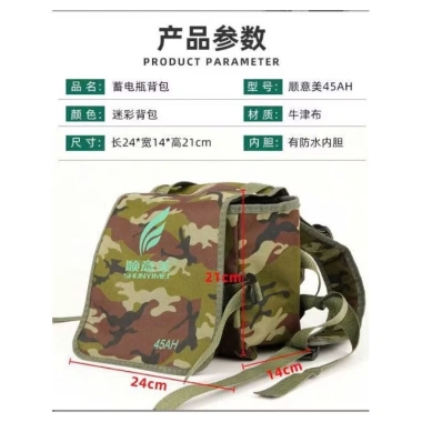 Balo đựng bình hộp 30 45 60 75 - Đa năng, bền bỉ, giảm giá 20% - Chỉ 105.000đ 2