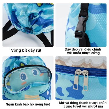 Balo Đựng Đồ Bơi Dung Lượng Lớn - Ngăn Khô và Ướt Riêng, Ngăn Giày Độc Lập, 74.970 VND 6 Balo Đựng Đồ Bơi Dung Lượng Lớn - Ngăn Khô và Ướt Riêng, Ngăn Giày Độc Lập, 74.970 VND 6