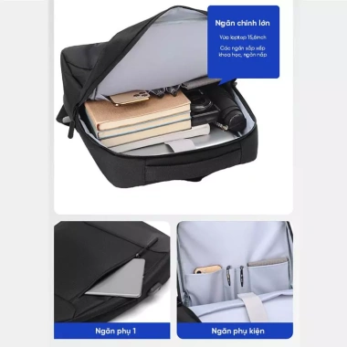 Balo đựng laptop GUBAG BL77 - Nhỏ gọn, sang trọng, tiện lợi, giá ưu đãi 259k