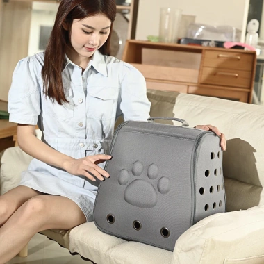 Balo Đựng Mèo và Chó Size Lớn Dưới 10kg BC01 Siêu Nhẹ Thoáng Khí Giá 265.000 VNĐ