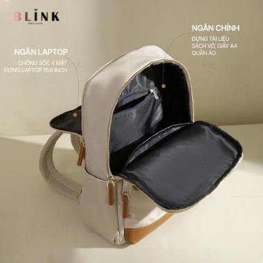 Balo EAZY BLN21 thời trang chống thấm nước cao cấp cho nữ đựng laptop 15.6 inch giá ưu đãi 619.000 VND