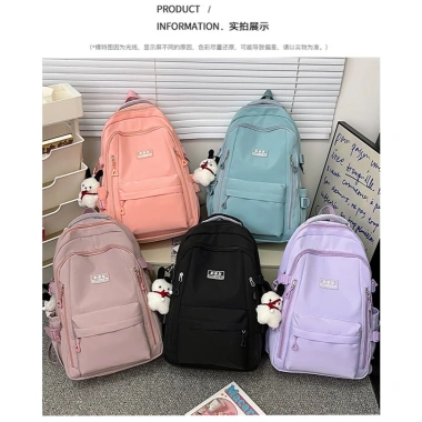 Balo Fathi BV95 đa ngăn vải dù lớn, đựng laptop cho nam nữ - Giá ưu đãi 215.000đ