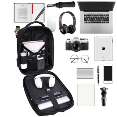Balo Gaming Legion 16 inch Bảo Vệ Laptop Chống Nước Xước Trộm Sạc USB Type C 360k