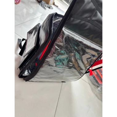 Balo Giao Hàng 28L Đen Giữ Nhiệt Đa Năng - Chống Thấm, Siêu Bền - Lựa Chọn Shipper 5