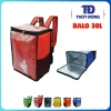 Balo giữ nhiệt 30L - Túi Shipper giao đồ ăn, trà sữa, bảo quản thực phẩm an toàn, đảm bảo nhiệt độ ổn định, chỉ 339.000 đồng, vận chuyển nhanh