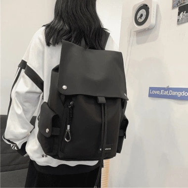 Balo HAZIN thời trang cao cấp unisex nam nữ, đi học đựng laptop, phong cách Hàn Quốc, giá ưu đãi 165.999đ