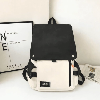 Balo HAZIN thời trang cao cấp unisex nam nữ, đi học đựng laptop, phong cách Hàn Quốc, giá ưu đãi 165.999đ