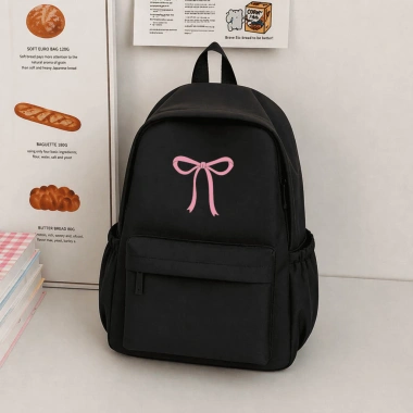 Balo Hazin Ulzzang học sinh sinh viên, chống thấm, họa tiết gấu, vừa laptop, 145.199₫