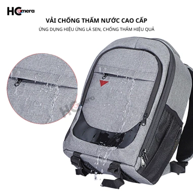 Balo HC87 Đựng Máy Ảnh Flycam Laptop 14 inch Chống Sốc Chống Thấm Nước Giá 469k 2