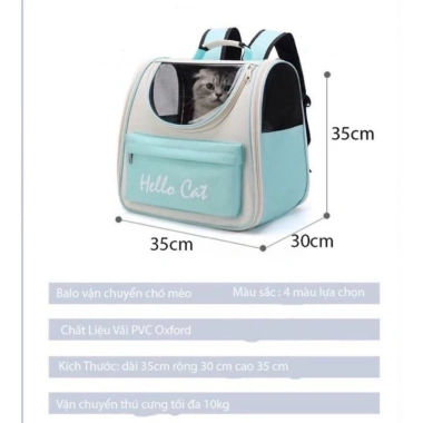 Balo Hello Cat Pro Đa Năng Cho Chó Mèo Cửa Hông, Chống Nước, Thiết Kế Phi Hành Gia Mẫu Mới 3 Balo Hello Cat Pro Đa Năng Cho Chó Mèo Cửa Hông, Chống Nước, Thiết Kế Phi Hành Gia Mẫu Mới 3