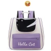Balo Hello Cat Pro Đa Năng Cho Chó Mèo Cửa Hông, Chống Nước, Thiết Kế Phi Hành Gia Mẫu Mới 7