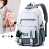 Balo học sinh sinh viên Ulzzang ngăn laptop 15.6 inch vải chống thấm nước - giảm còn 259.000đ