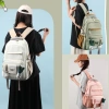 Balo học sinh sinh viên Ulzzang ngăn laptop 15.6 inch vải chống thấm nước - giảm còn 259.000đ 2