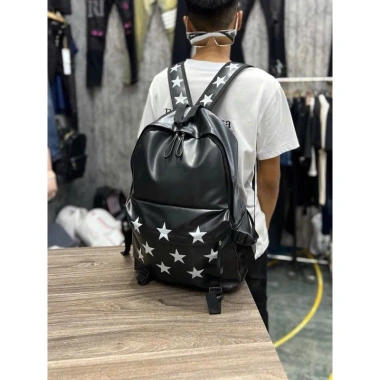 Balo học việc họa tiết loang vân mây size 40 đa năng nam nữ - Giá ưu đãi 129k 2