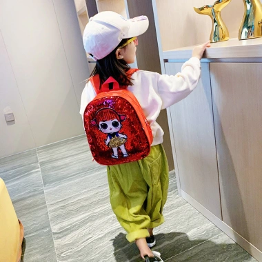 Balo Kim Sa Lấp Lánh cho Bé Gái - Túi Đi Chơi Hoạt Hình, Giá 129.859 VND