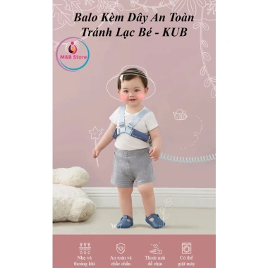Balo KUB Dây An Toàn Đeo Tay Chống Lạc Bé - Giá ưu đãi 278.999₫
