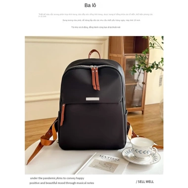 Balo laptop 14 inch thời trang nam nữ - Đi học, làm, chơi, giá 297.000đ BEE GEE