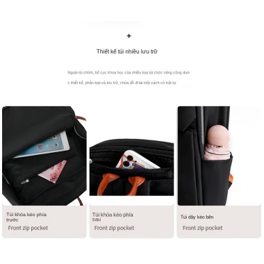 Balo laptop 14 inch thời trang nam nữ - Đi học, làm, chơi, giá 297.000đ BEE GEE