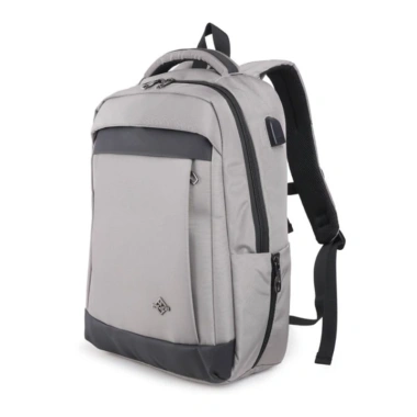 Balo laptop 15 inch MR VUI 1.075 - Vải chống thấm, nhiều ngăn, cổng USB, đai trợ lực, đai gài vali - Giá 675.000₫