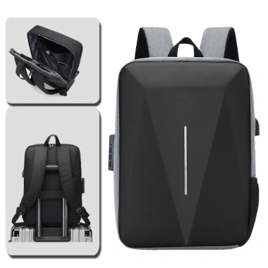 Balo Laptop 15.6 inch Cao Cấp Chống Nước Thời Trang Hàn Quốc Cổng Sạc USB Balo Thịnh Phát 217k