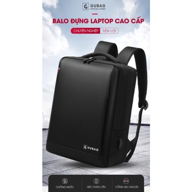 Balo Laptop 15.6 inch GB-BL52 dung lượng lớn, chống sốc, chống nước, phù hợp nam nữ 692.000₫ 3