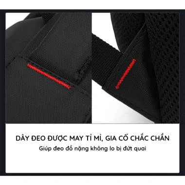 Balo Laptop 15.6 inch RIMIKA Chống Nước, Chống Sốc, Đa Năng Du Lịch Nam Nữ - Giá 269.000₫