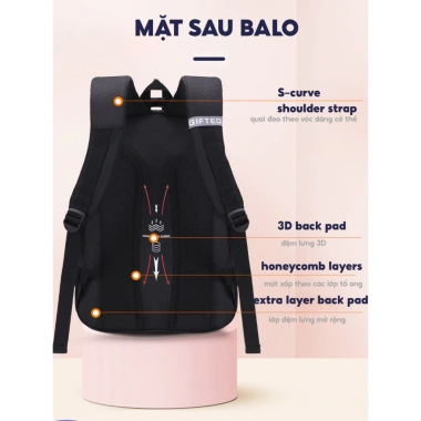Balo Laptop 16in Thời Trang Nam Nữ Size Lớn Nhiều Ngăn, Chống Nước, Giá 415k