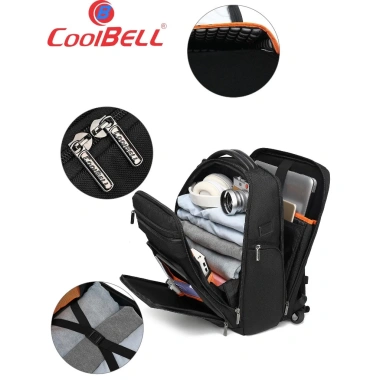 Balo Laptop Coolbell 15.6 inch Nhiều Ngăn CB-8.267 Giá 655k Bảo Vệ Siêu Nhẹ