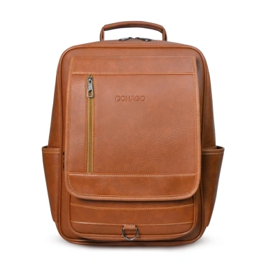 Balo Laptop Da DOHAGO Đa Năng Phong Cách Basic - Nắp Gập Cá Tính BLD09 Giá 185k