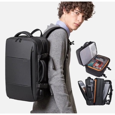 Balo laptop du lịch đa năng BANGE 1.908 - Ngăn ẩn 47L, hỗ trợ 17 inch, giá ưu đãi 900k