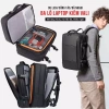 Balo laptop du lịch đa năng BANGE 1.908 - Ngăn ẩn 47L, hỗ trợ 17 inch, giá ưu đãi 900k 4