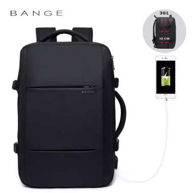 Balo laptop du lịch đa năng BANGE 1.908 - Ngăn ẩn 47L, hỗ trợ 17 inch, giá ưu đãi 900k