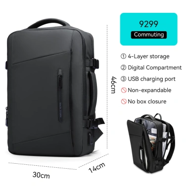 Balo laptop MARK RYDEN MR9.299 17 inch cổng sạc USB - Giá giảm 22 chỉ 979k