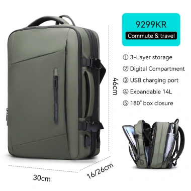 Balo laptop MARK RYDEN MR9.299 17 inch cổng sạc USB - Giá giảm 22 chỉ 979k