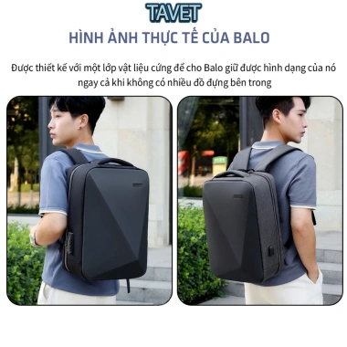 Balo Laptop Nam 17 Inch Chống Nước Cứng Thời Trang Cách Âu - Giá 370.813 VND