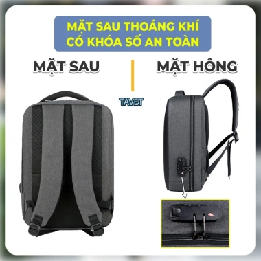 Balo Laptop Nam 17 Inch Chống Nước Cứng Thời Trang Cách Âu - Giá 370.813 VND 4 Balo Laptop Nam 17 Inch Chống Nước Cứng Thời Trang Cách Âu - Giá 370.813 VND 4