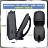 Balo Laptop Nam 17 Inch Chống Nước Cứng Thời Trang Cách Âu - Giá 370.813 VND 6
