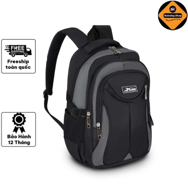 Balo Laptop Nam Nữ XBags XB2.002 Chống Thấm Đen Xám – Thời Trang Sành Điệu, Giá 359.000₫ 7