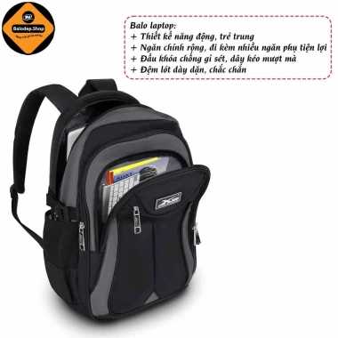 Balo Laptop Nam Xbags XB2.002 15.6 inch Chống Sốc Gọn Nhẹ Sang Trọng Giá 349.000₫